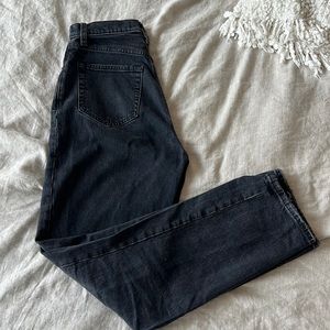Abercrombie 90’s straight ultra high rise curve love